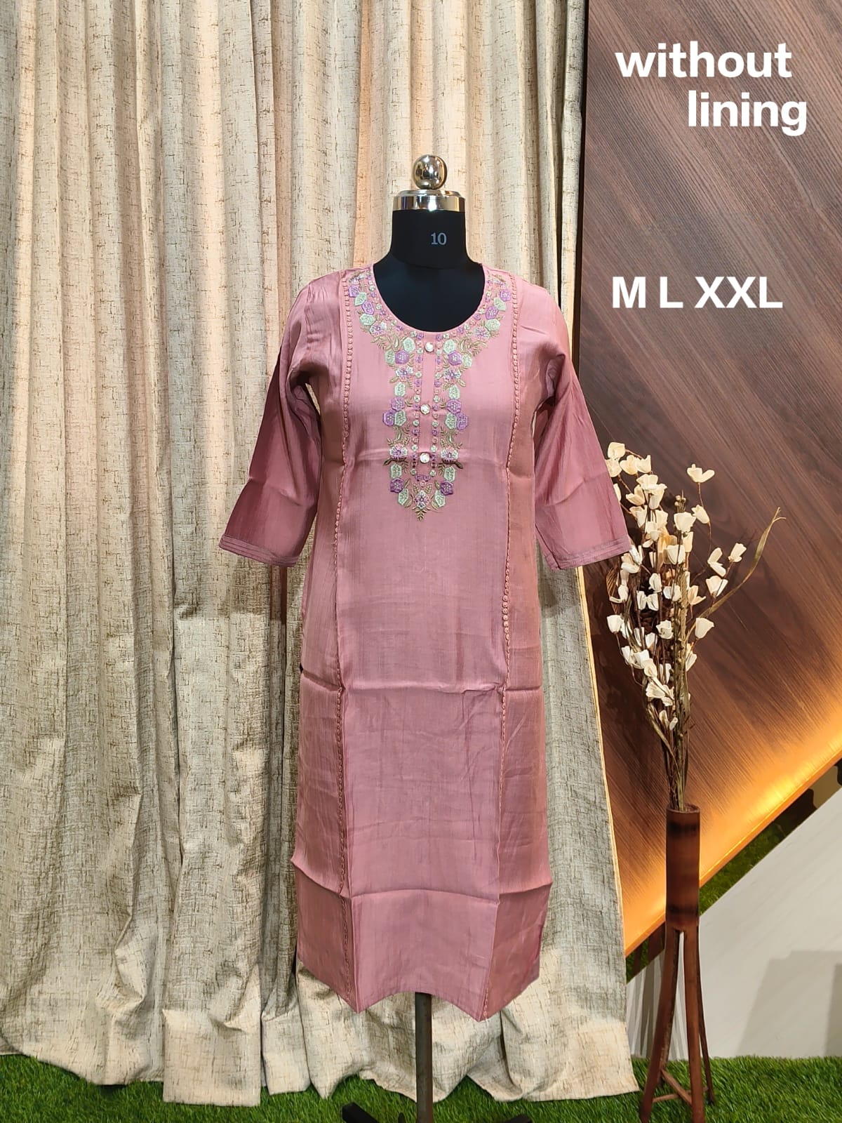 9423 - SILK KURTIS