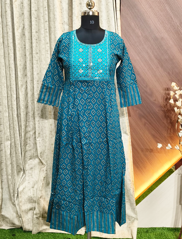 D1261 -  Anarkali Kurtis