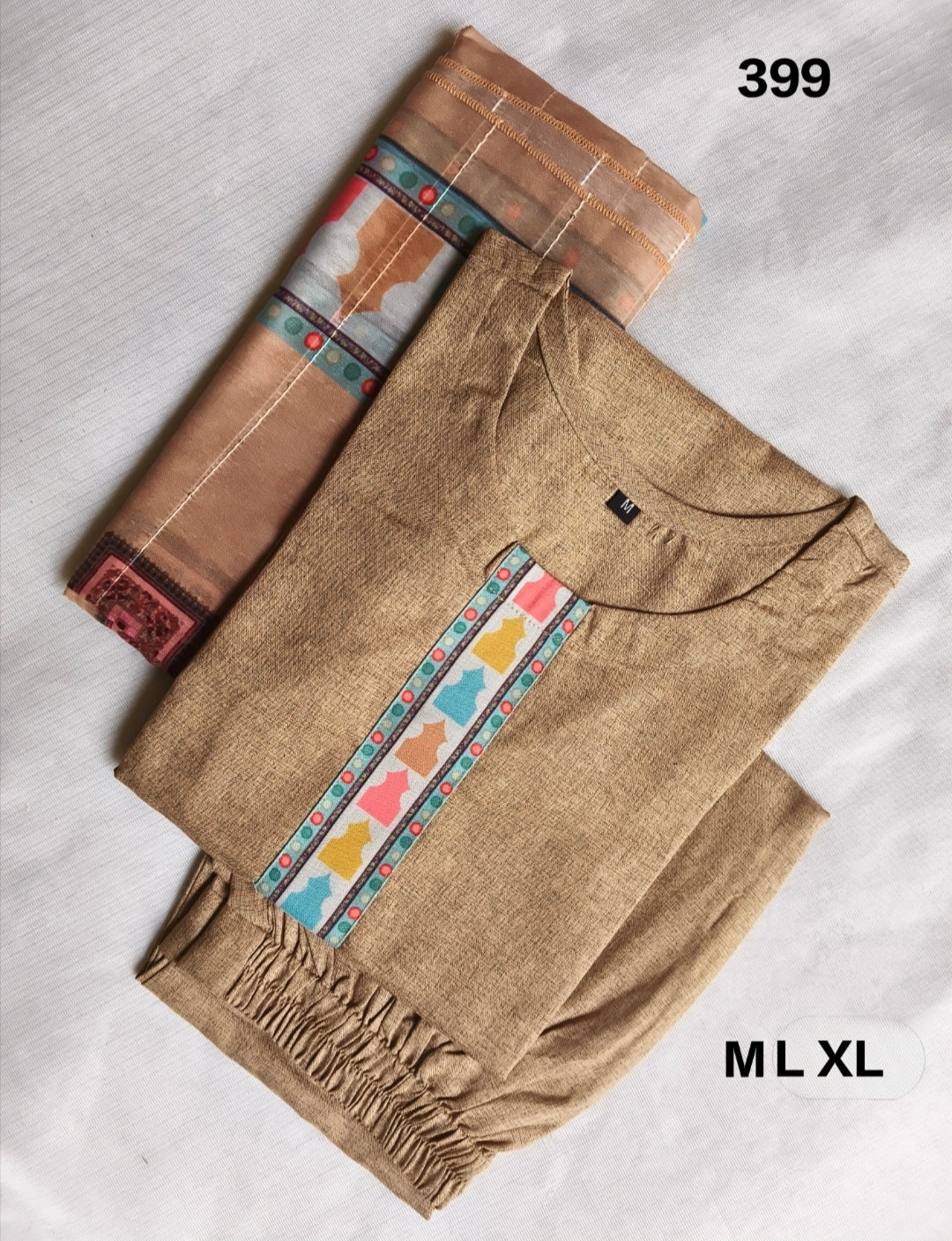 D1043 - 3pcs Blend Cotton