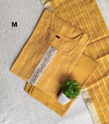 K1006 - Cotton 3pc Kurta Set