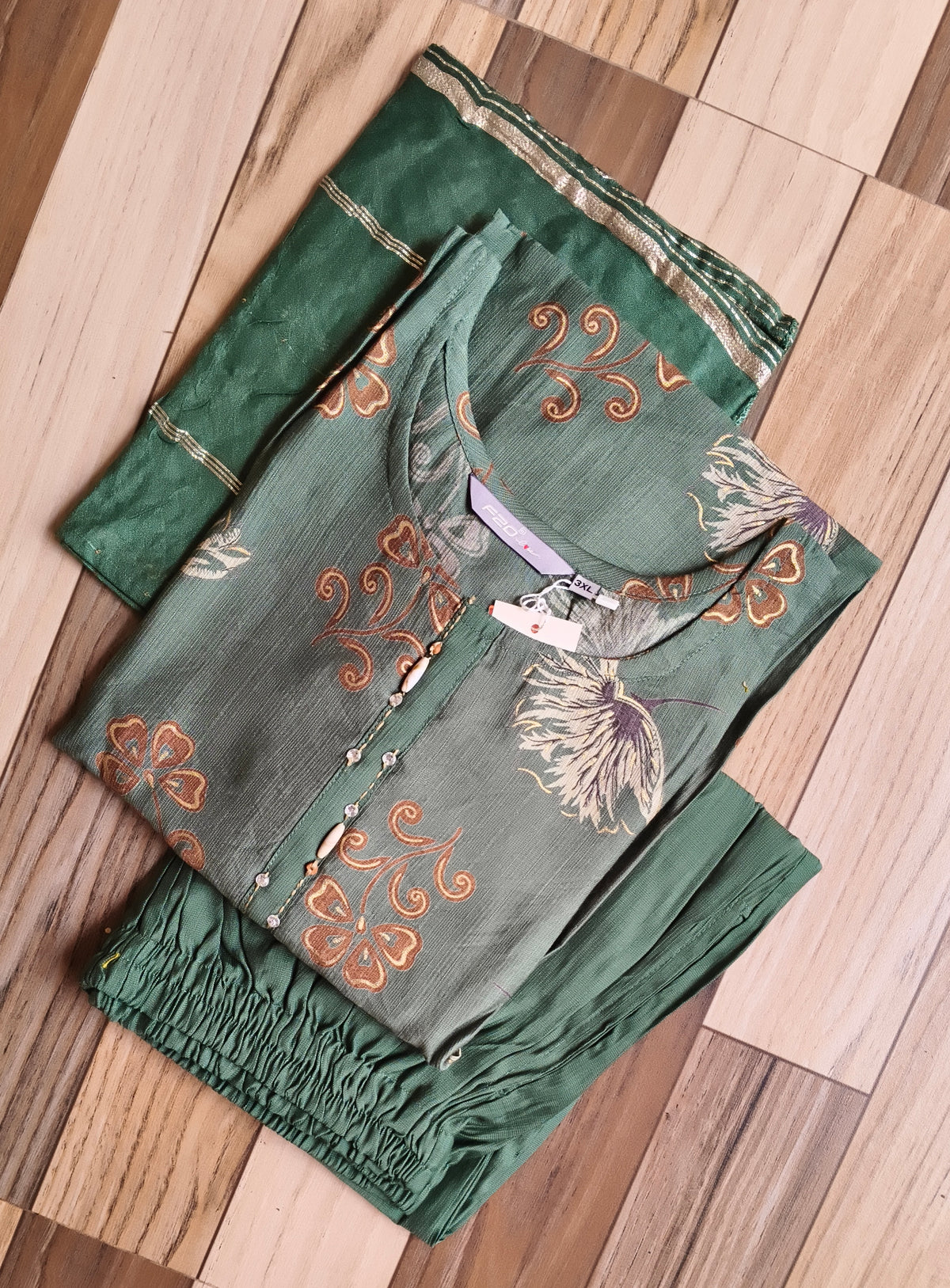 D1293 - Vatican 3pc Kurta Sets