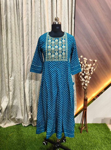 D1266 -  Anarkali Kurtis