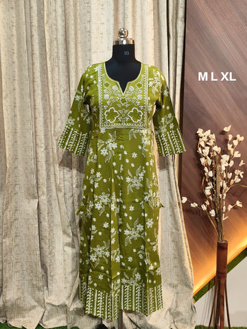 U1017 -  Anarkali Kurtis