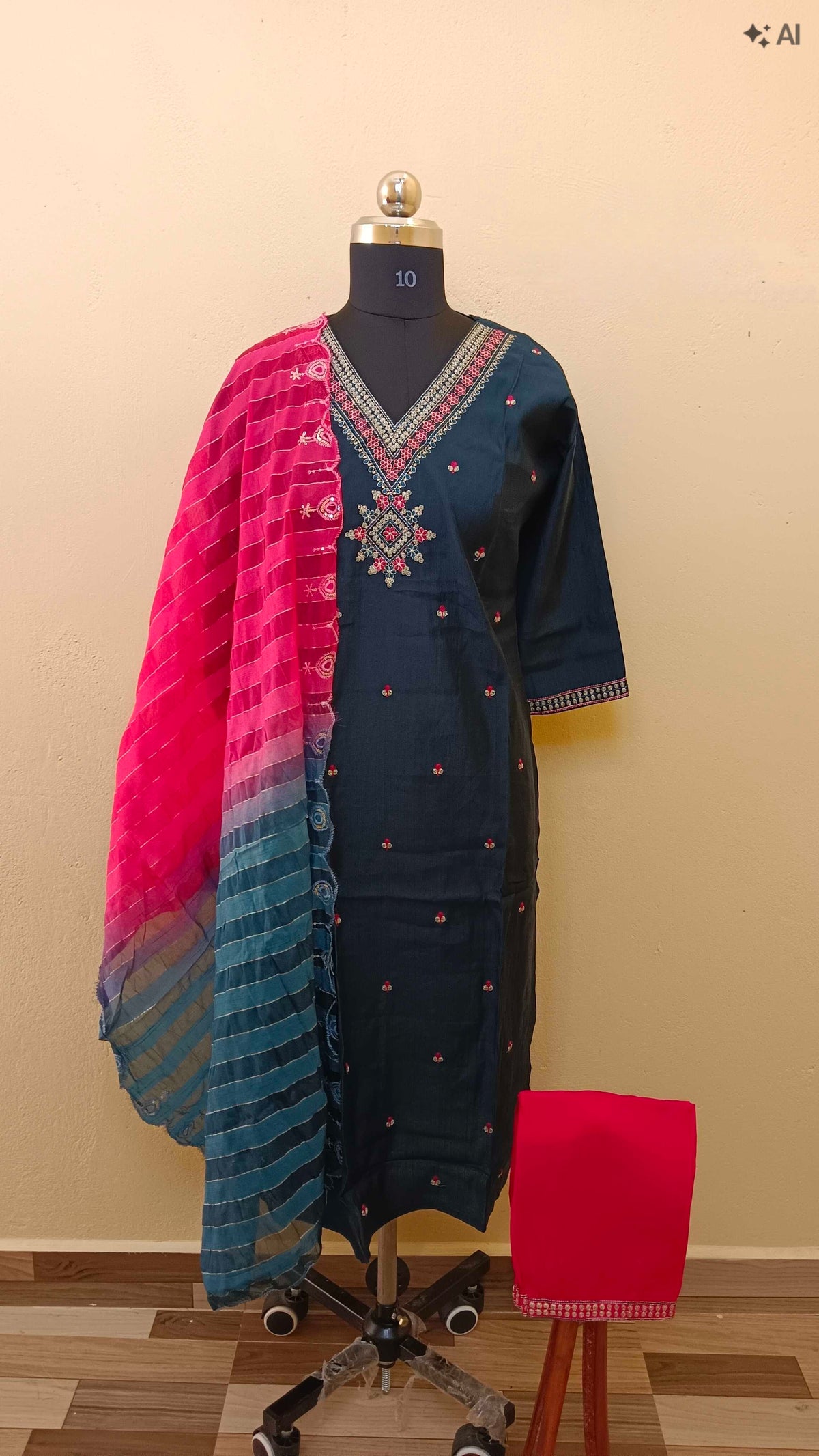 D1361 - Kurti with Pant and Dupatta