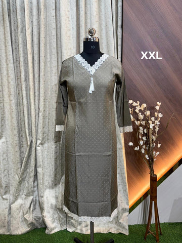 9442 - SILK KURTIS