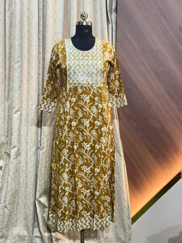 D1225 -  Anarkali Kurtis