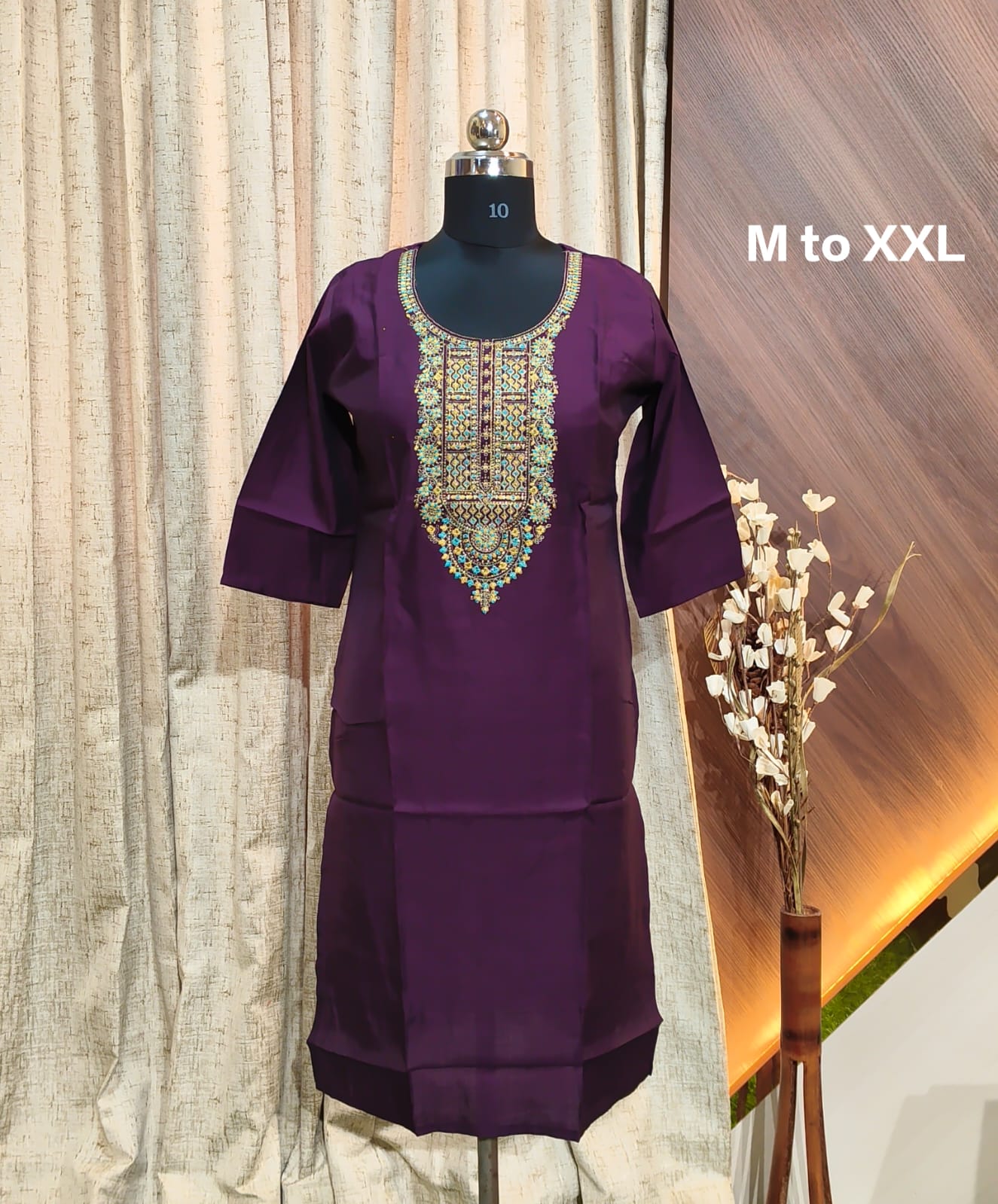 9420 - SILK KURTIS