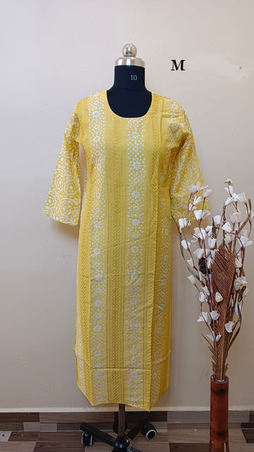 9511 - SILK KURTIS