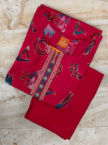 D1026 - Co-ords Vatican silk