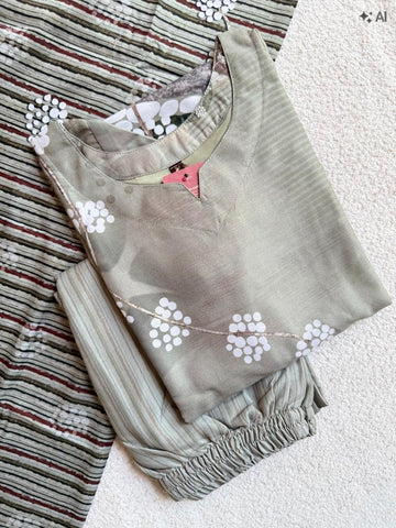D1327 - Cotton 3pc Kurta Sets
