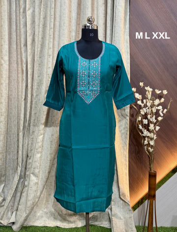 9708 - SILK KURTIS