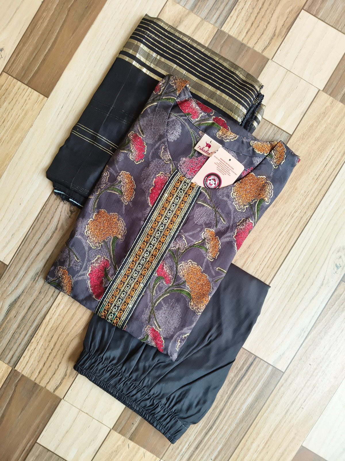 D1295 - Vatican 3pc Kurta Sets