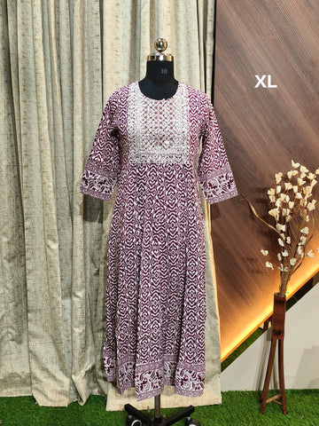 U1039 -  Anarkali Kurtis