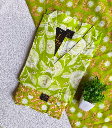 D1216 - Cotton 3pc Kurta Sets