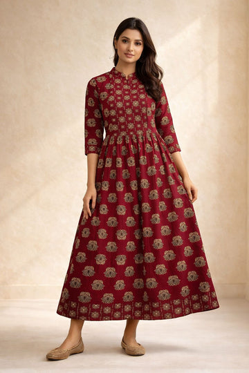 8641 -  Anarkali kurtis