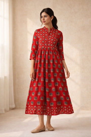 8639 -  Anarkali kurtis