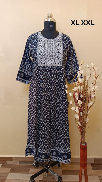 U1012 -  Anarkali Kurtis