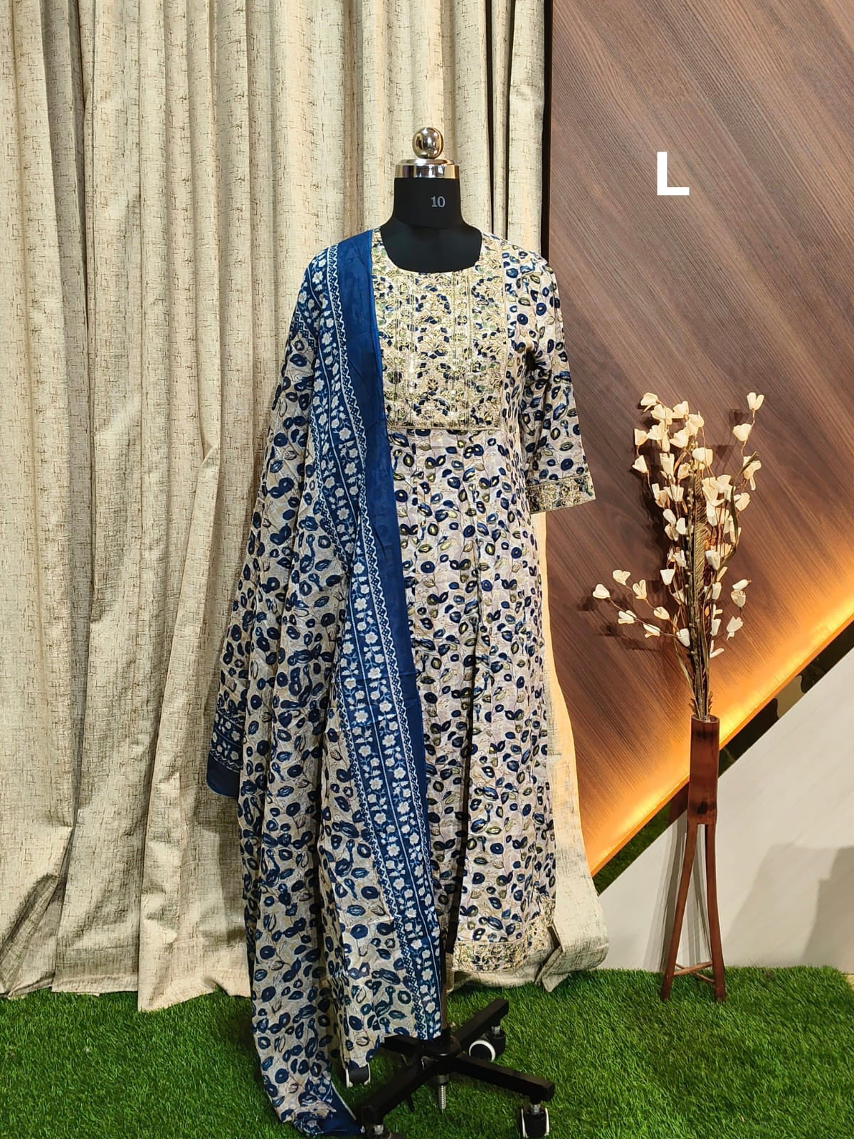 AD1038 - Anarkali kurtis with Dupatta