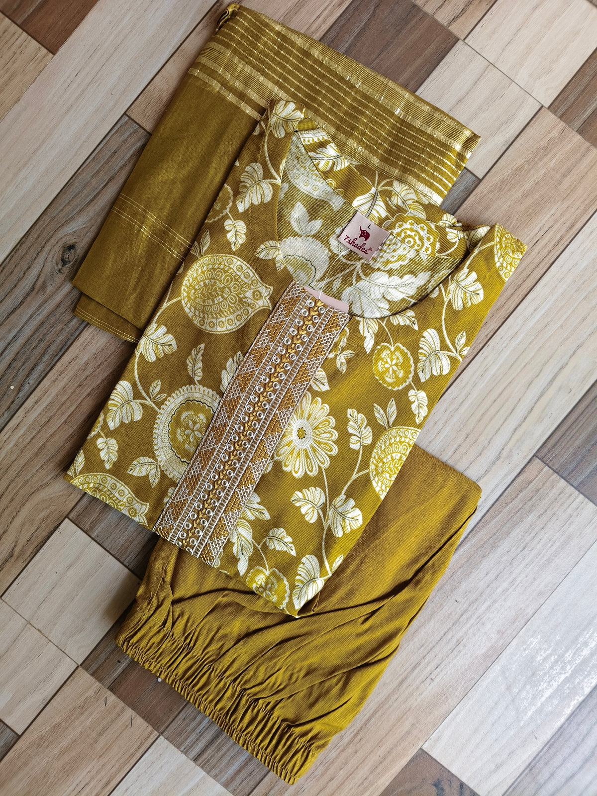 D1296 - Vatican 3pc Kurta Sets