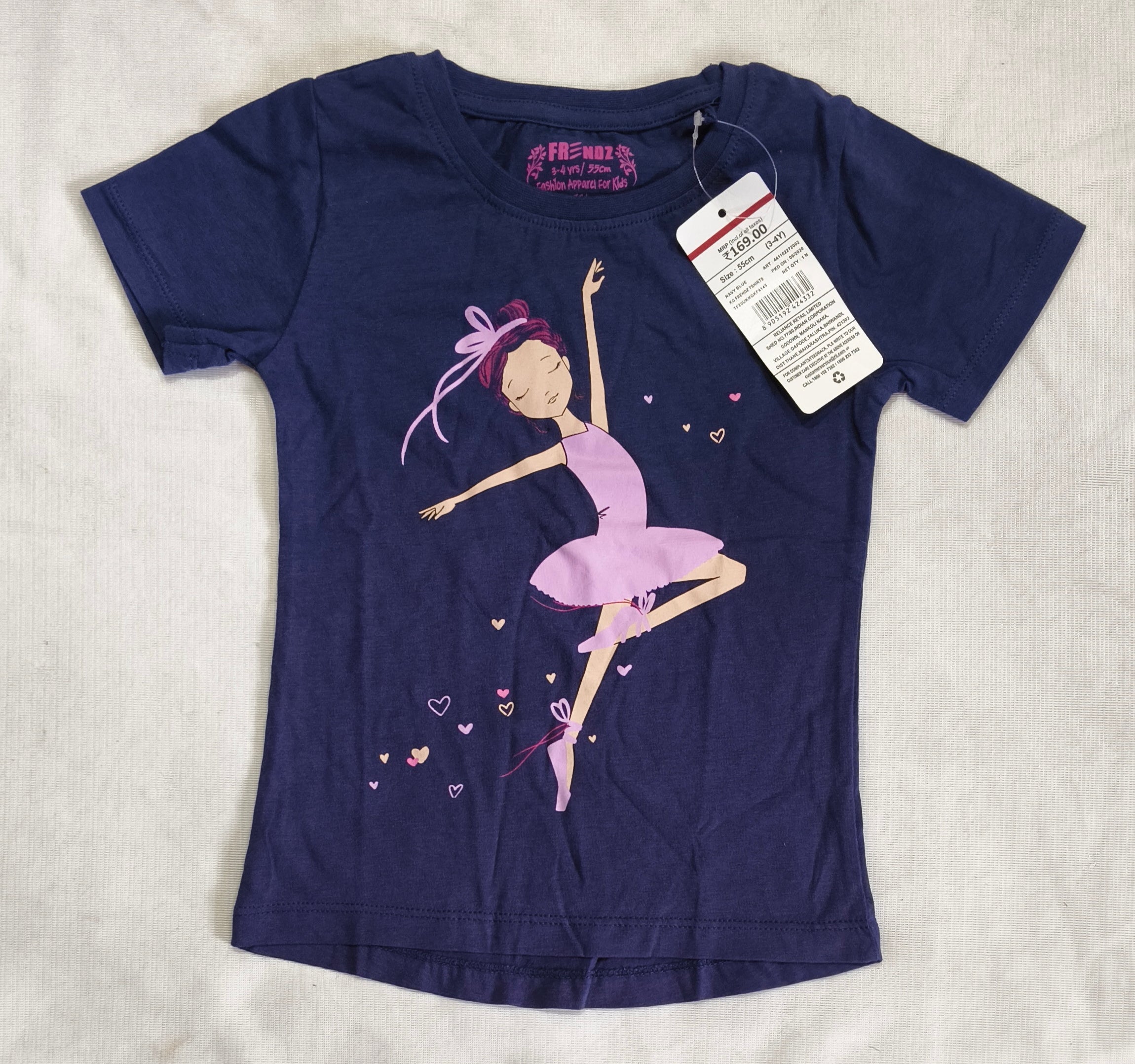 K9168 - t shirt Girl