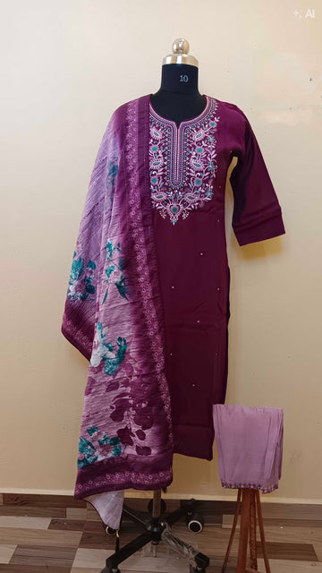 D1372 - Kurti with Pant and Dupatta