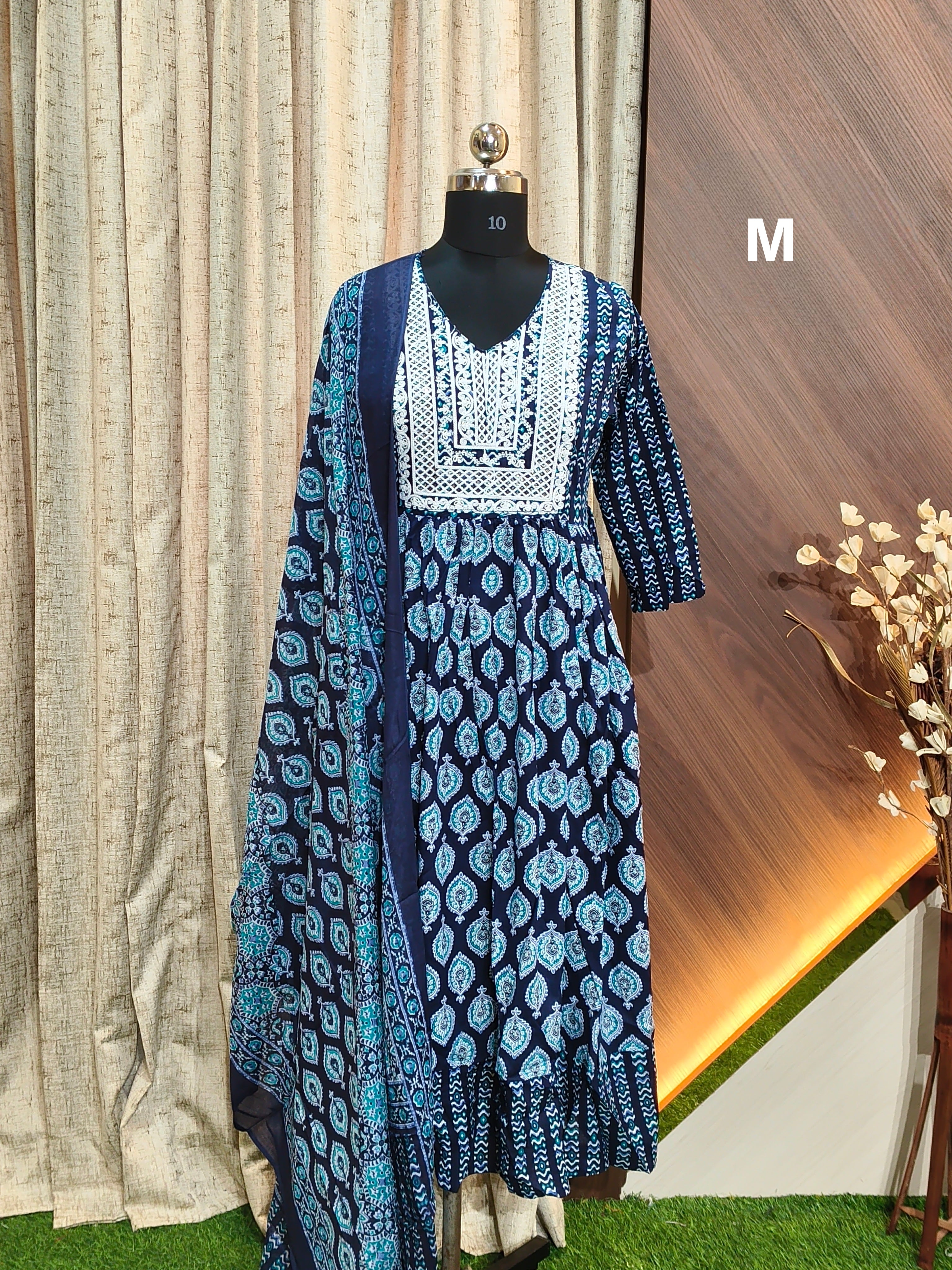 AD1032 - Anarkali kurtis with Dupatta