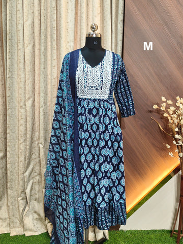 AD1032 - Anarkali kurtis with Dupatta