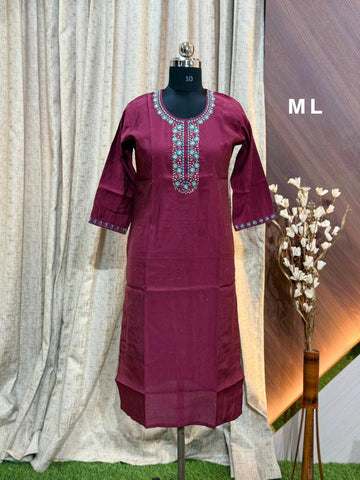 9540 - SILK KURTIS