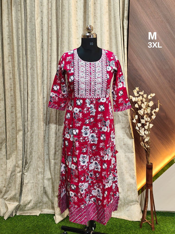 U1061 -  Anarkali Kurtis
