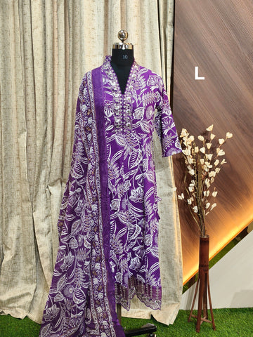 AD1022 - Anarkali kurtis with Dupatta