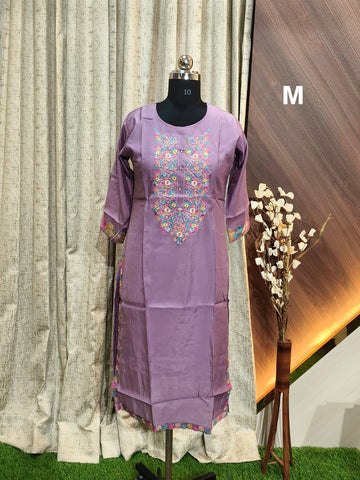 9520 - SILK KURTIS