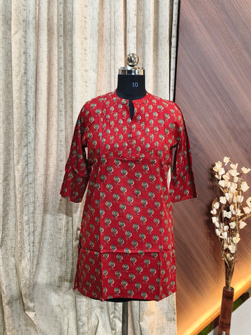 A 1010  - Short Kurtis
