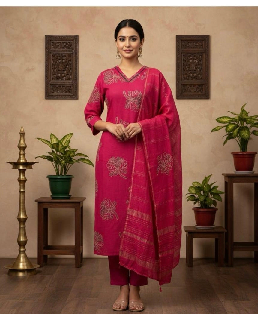 D1289 - Vatican 3pc Kurta Sets