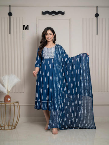 AD1019 - Anarkali kurtis with Dupatta