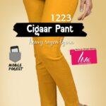 Cigaar pants Mustard 1078