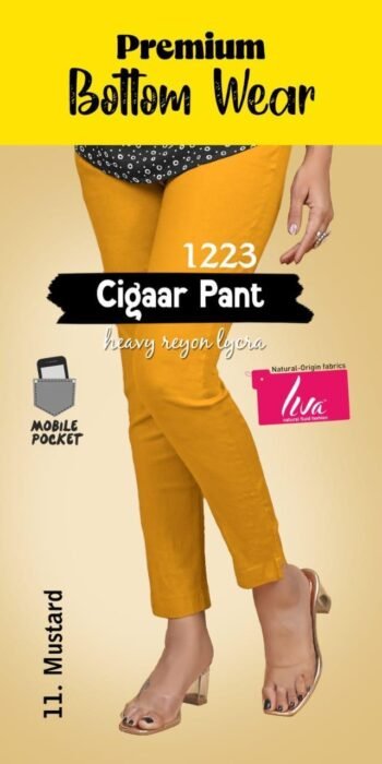 Cigaar Pants Mustard 1078