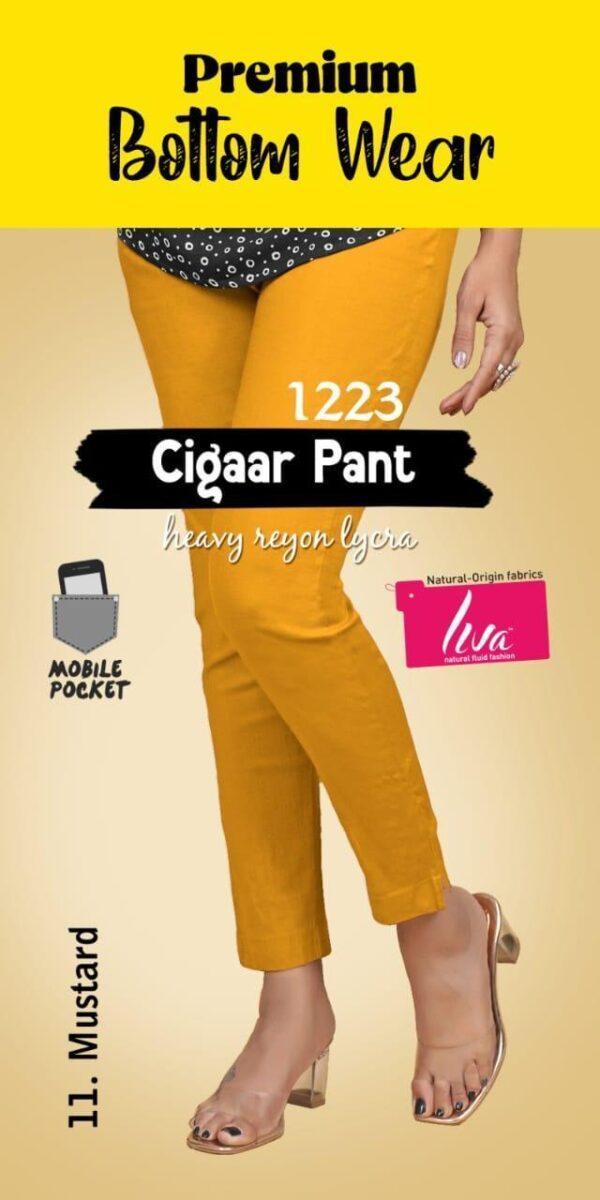 Cigaar Pants Mustard 1078