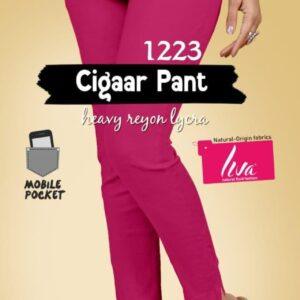 Cigaar Pants Rani Pink 1084 - XL – 32-34 Inches