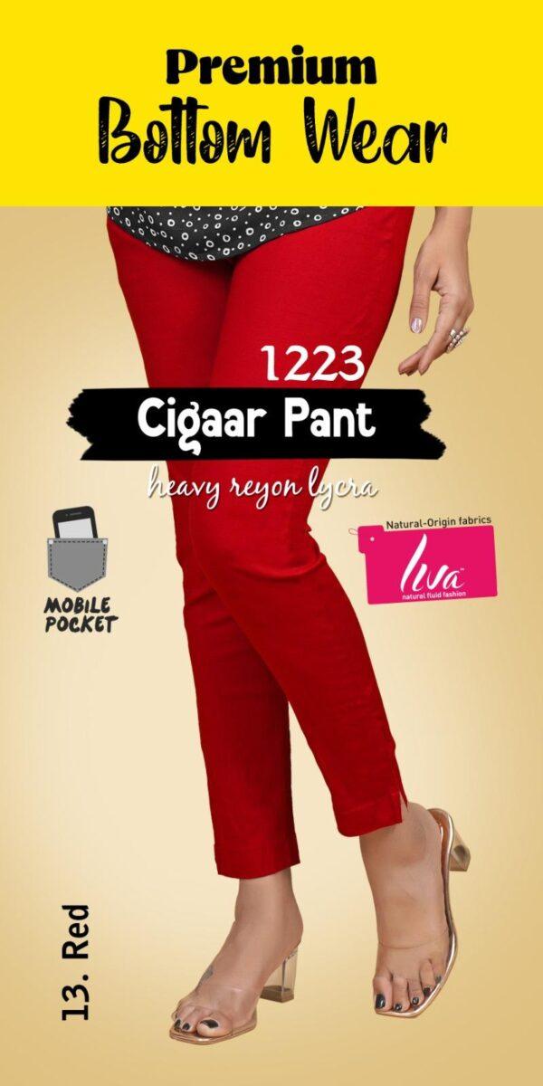 Cigaar Pants Red 1073