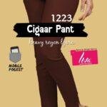 Cigaar pants coffee 1081
