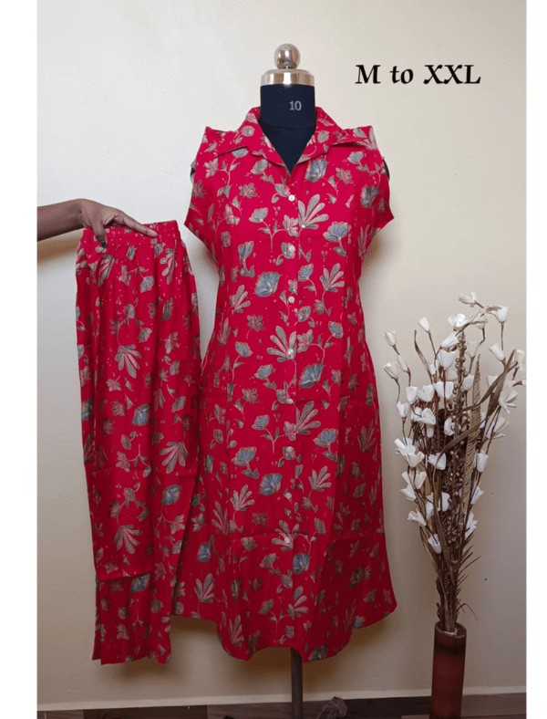 2285 - Vatican Silk Co-Ords