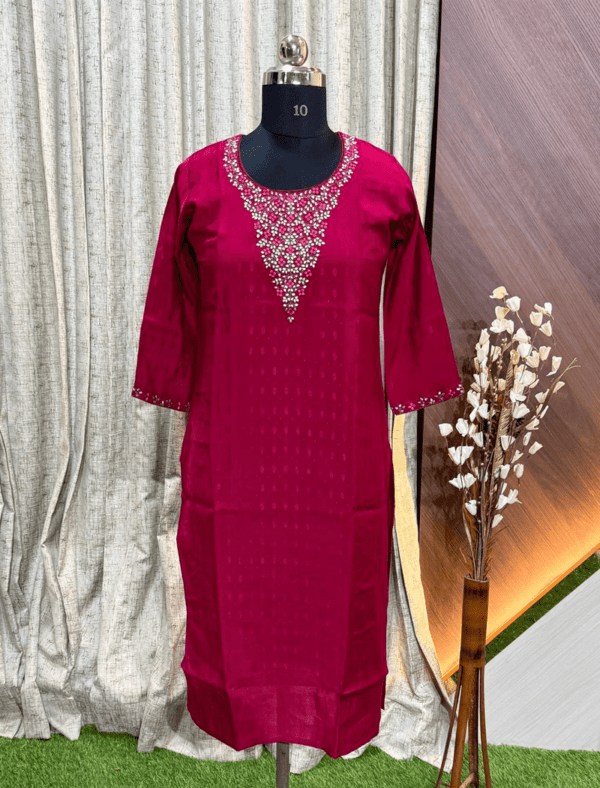 2682 - Embroidery Kurtis