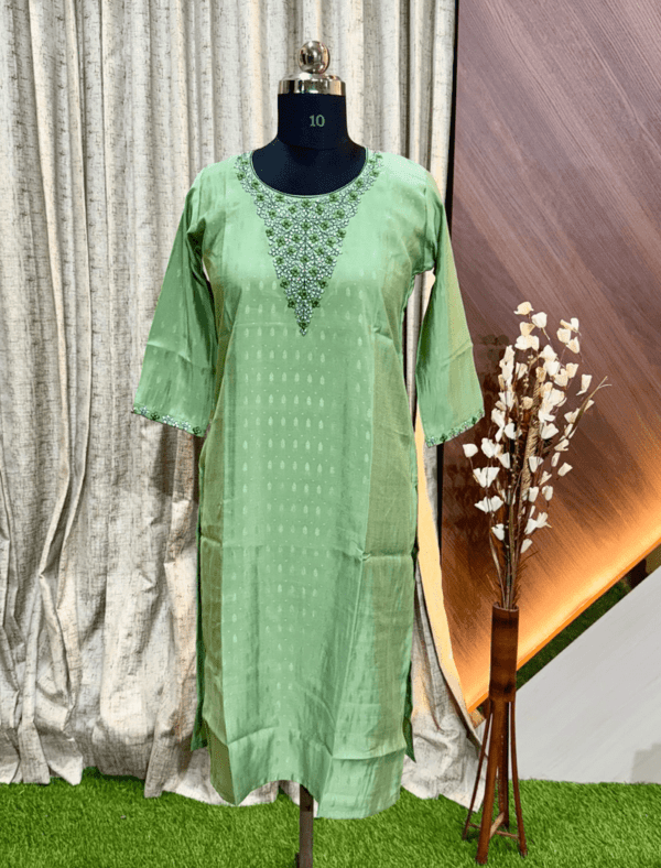 2684 - Embroidery Kurtis