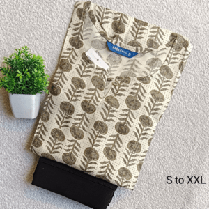 3082 - Kurti with Jeggings Combo