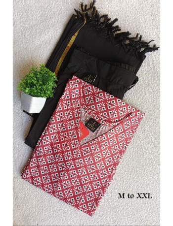 3176 - Cotton Kurti Set 3PC