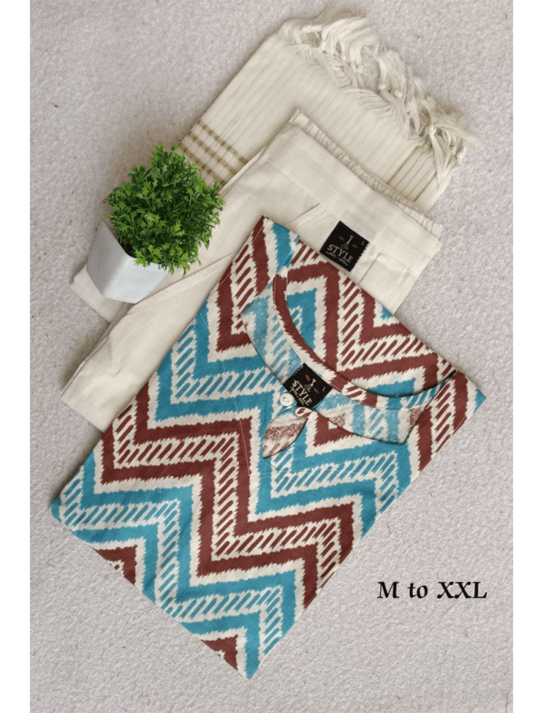 3214 - Cotton Kurti Set 3PC