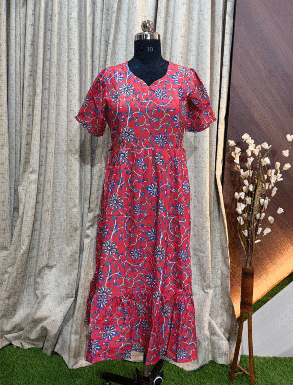 3508 - Fit and Flare Feeding Frock