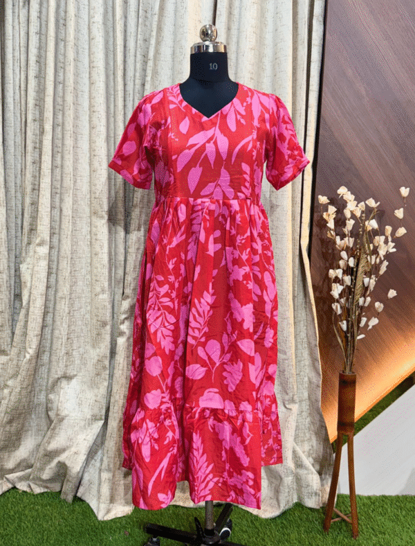 3510 - Fit and Flare Feeding Frock