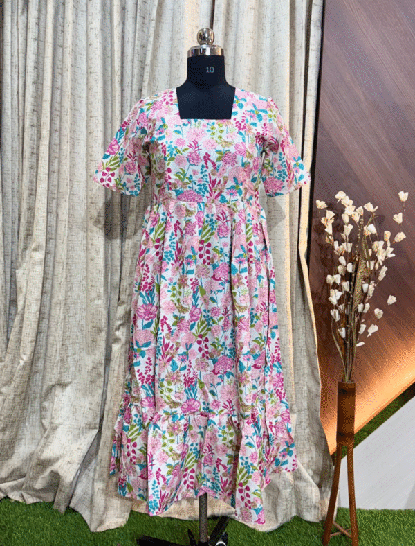 3511 - Fit and Flare Feeding Frock