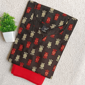 3453 - Kurti with Jeggings Combo